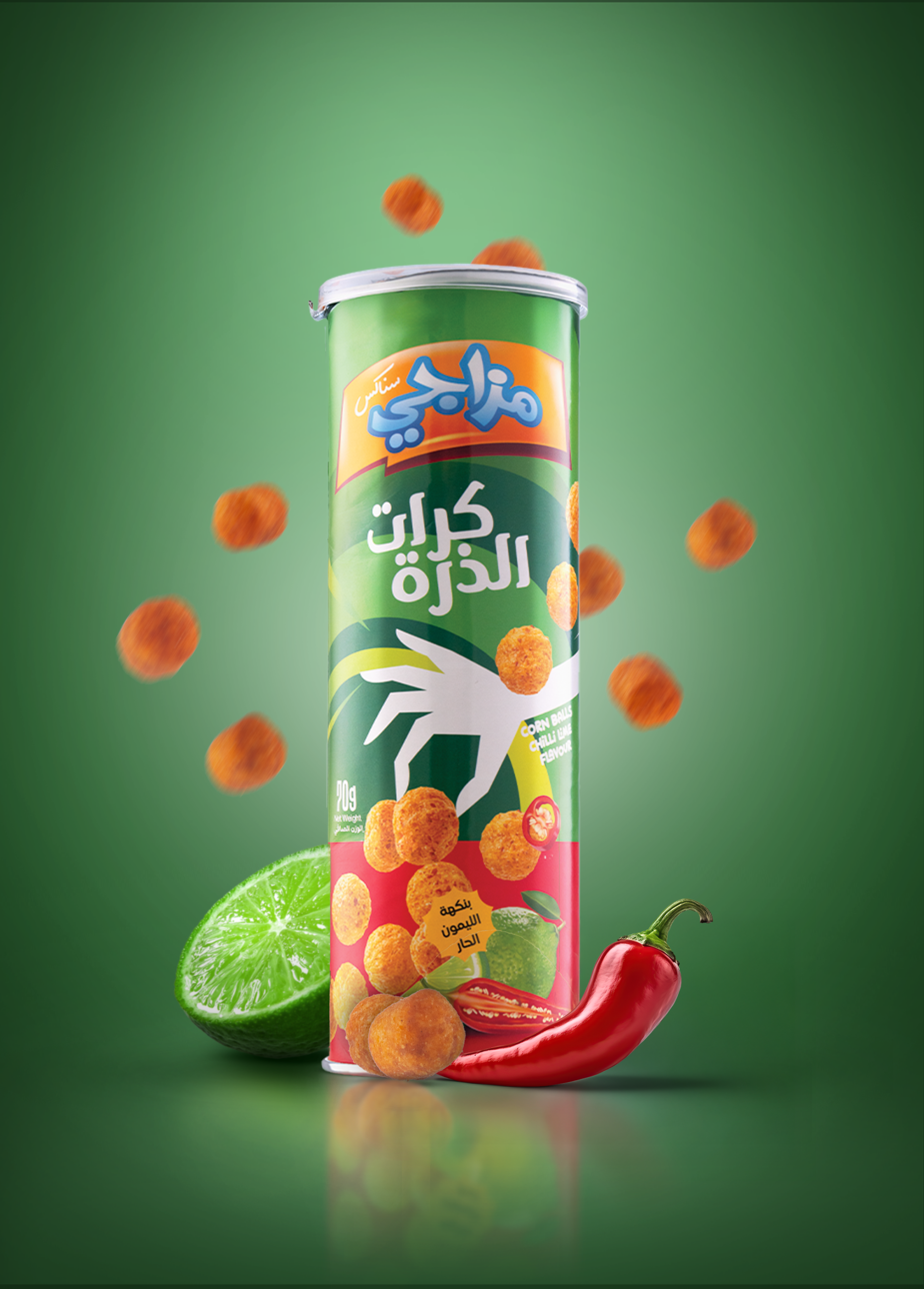 Corn Ball Chilli Lime